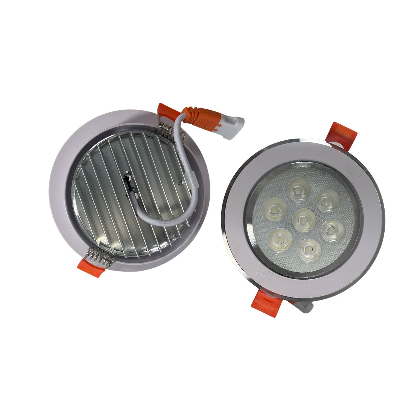 LAMPARA DE TECHO ALUMINIO 12W 6500K 1