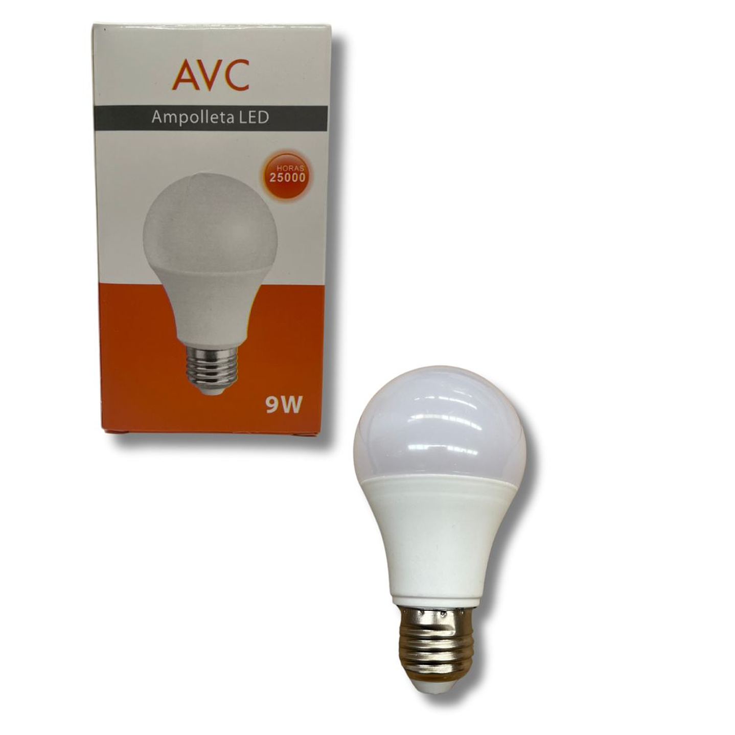 AMPOLLETA 220V AVC 9W - 6500K 1