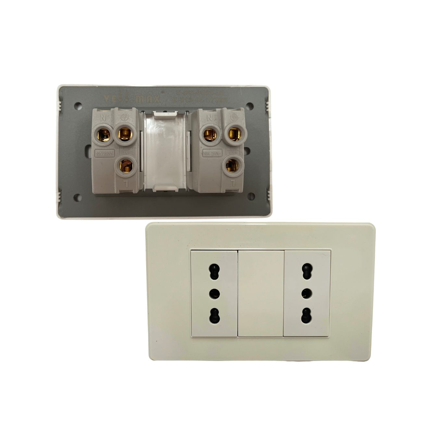 ENCHUFE DOBLE 16 AMP 1