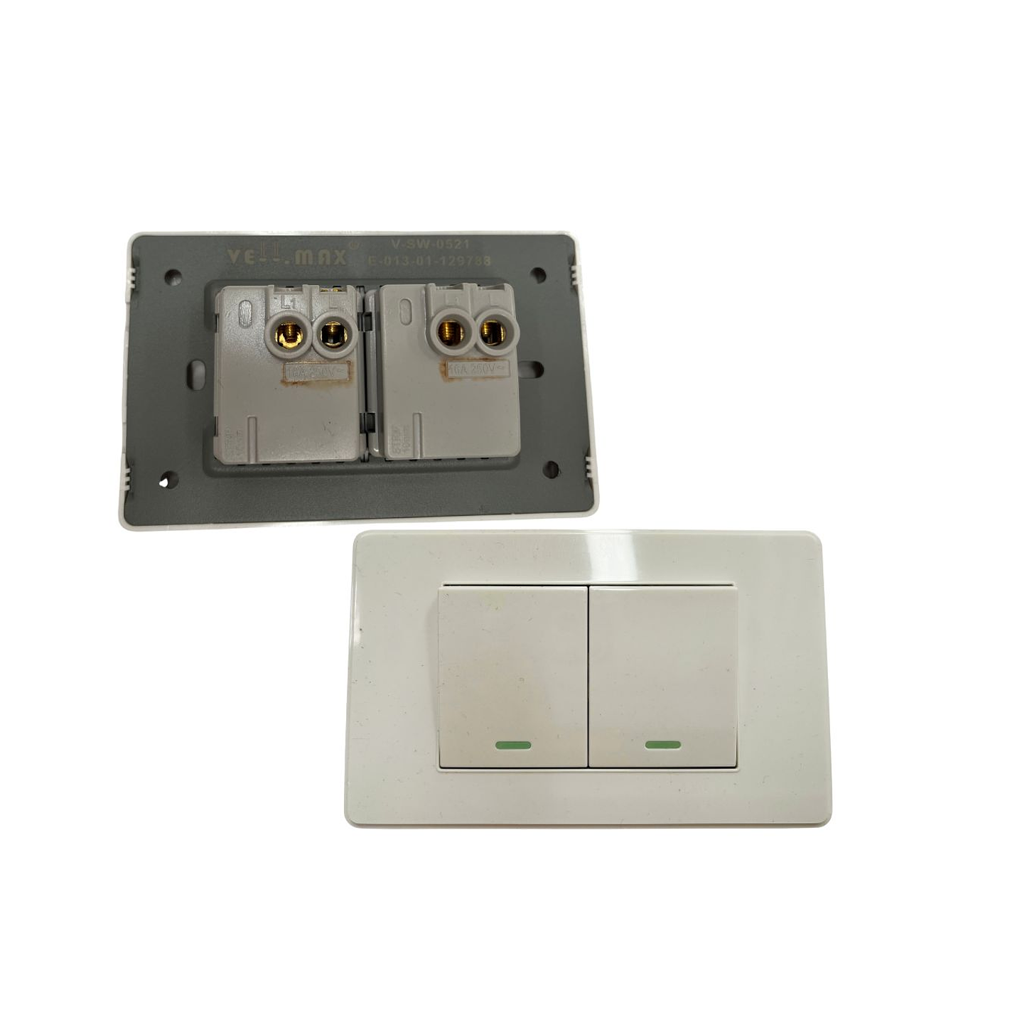 INTERRUPTOR DOBLE TECLON 9/15 1