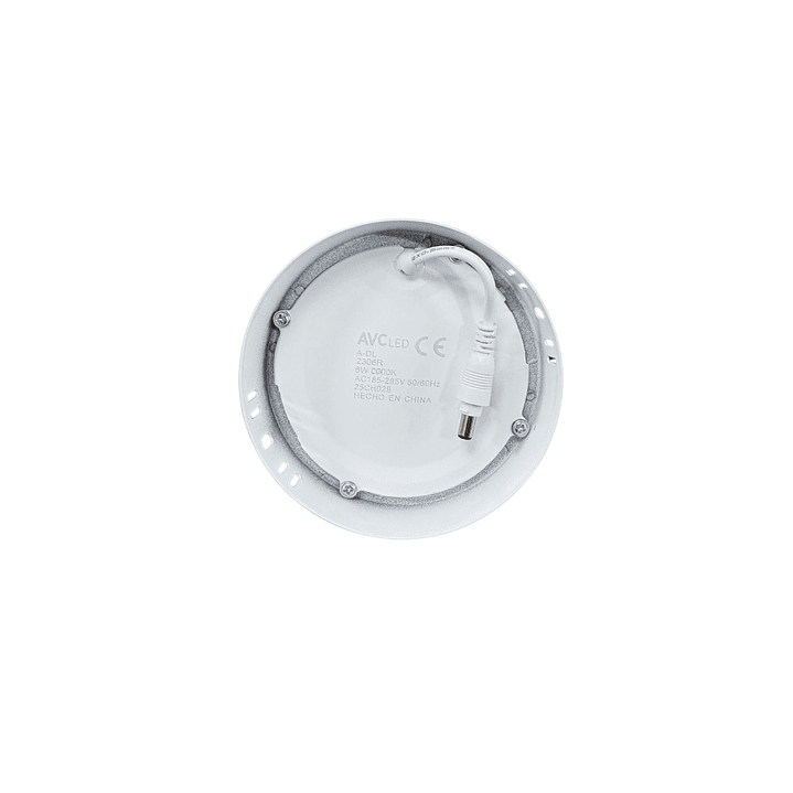 PANEL LED REDONDO SOBREPUESTO 6W 3000K AVC A-DL-2306R  5