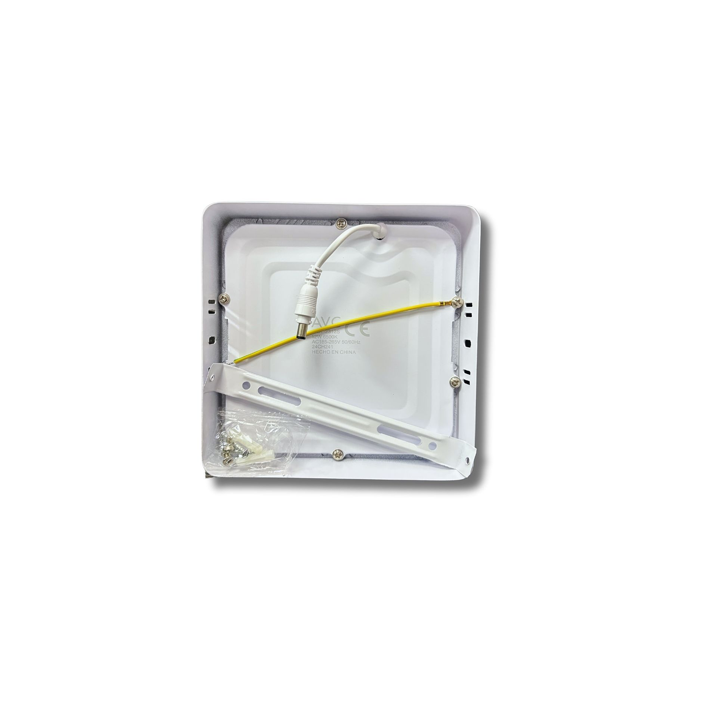 PANEL LED CUADRADO SOBREPUESTO 12W 6500K AVC A-DL-2312S 4