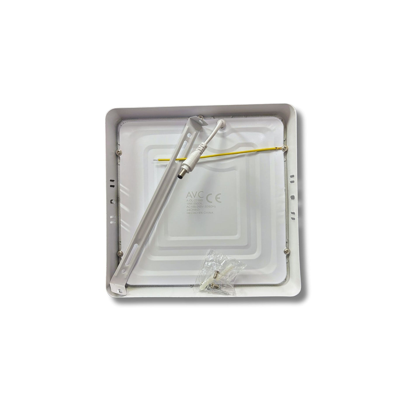 PANEL LED CUADRADO SOBREPUESTO 18W 6500K AVC A-DL-2318S 5