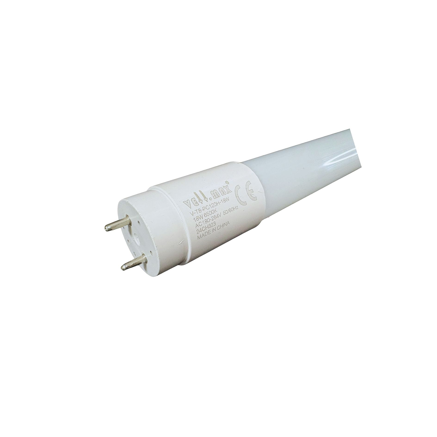 TUBO LED NANO PLASTICO 1.2M 18W 6500K V-T8-PC120H-18W 2