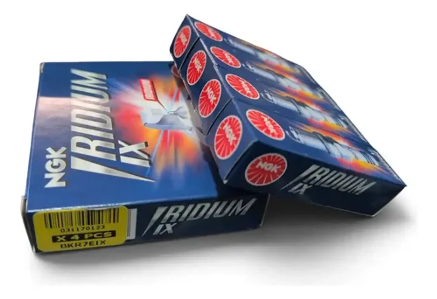 4 Bujias Iridium Ngk Bkr7eix Original 1
