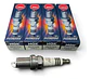 4 Bujias Iridium Ngk Bkr7eix Original - Miniatura 2