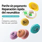 Kit Reparación Parches Autoadhesivos X6 Rockbros Camara Bici - Miniatura 4