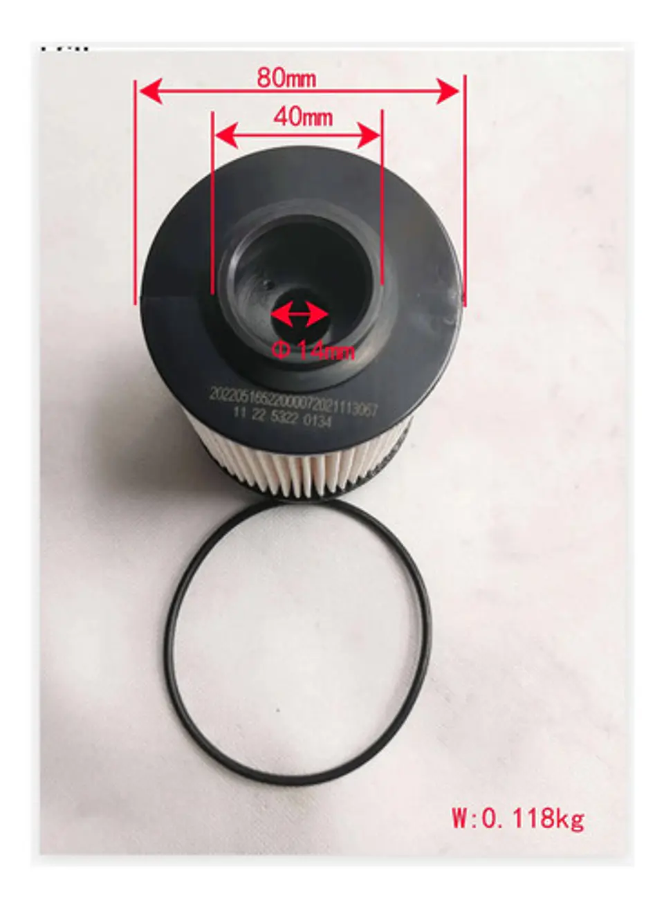 Filtro Combustible Petrolero Foton V7 4