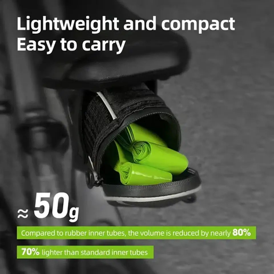 Cámara Bicicleta Gravel Tpu 700x32-47c Presta 45 Ultraligera 4