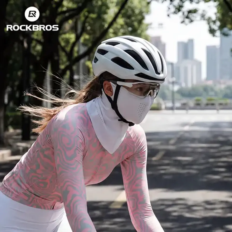 Cuello Tubular Rockbros Protección Solar Ciclismo Running 4