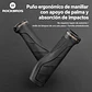 Puños Bicicleta Rockbros Ergonómicos Lockon Mtb Negro Bloque - Miniatura 3