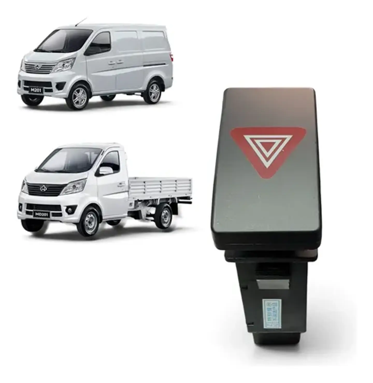 Switch Boton Intermitentes Hazard Changan M201/ms201/md201 1