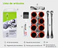 Kit Parches Bicicleta Rockbros Reparación Pinchazo Portátil - Miniatura 2
