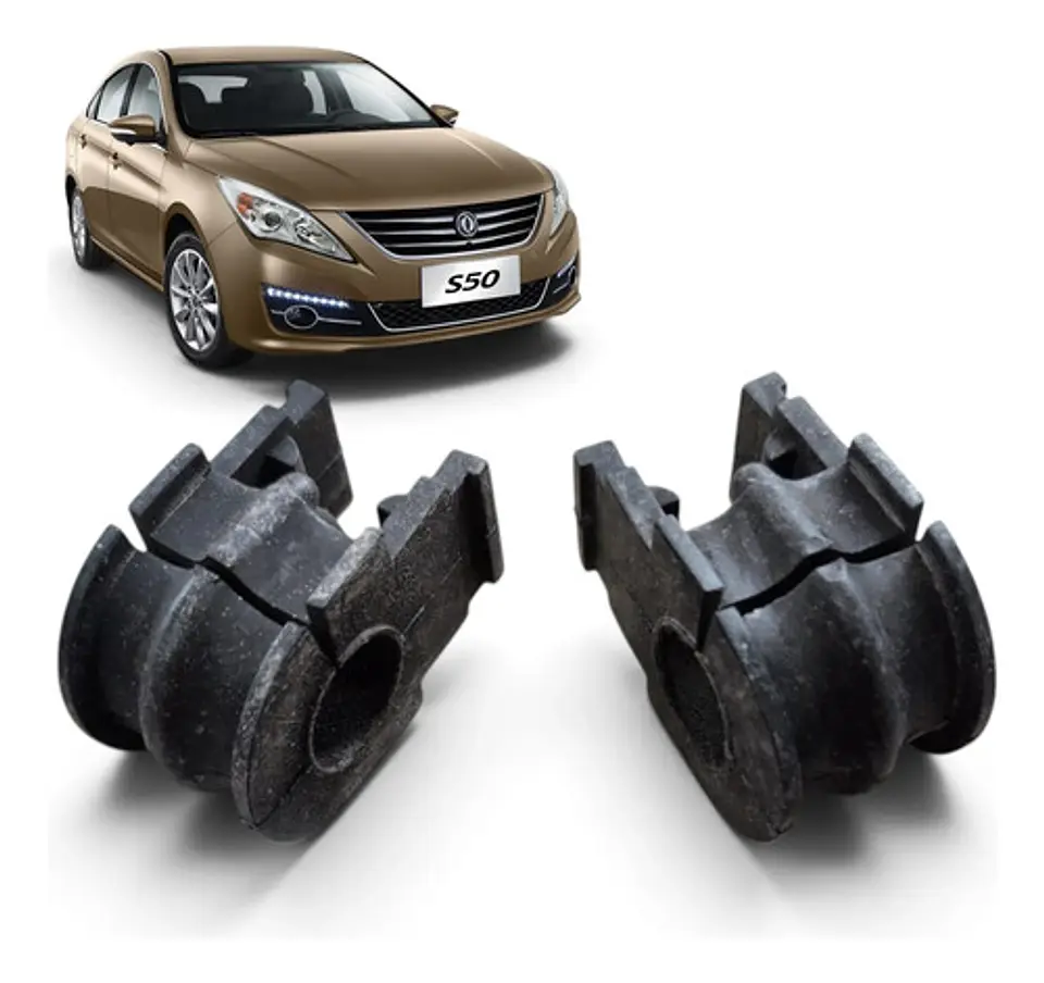 Goma Barra Estabilizadora Delantera Para Dongfeng S50 (par) 1