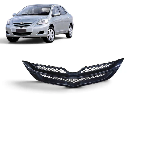 Máscara Negra Compatible Con Toyota Yaris Sedán 2006-2013