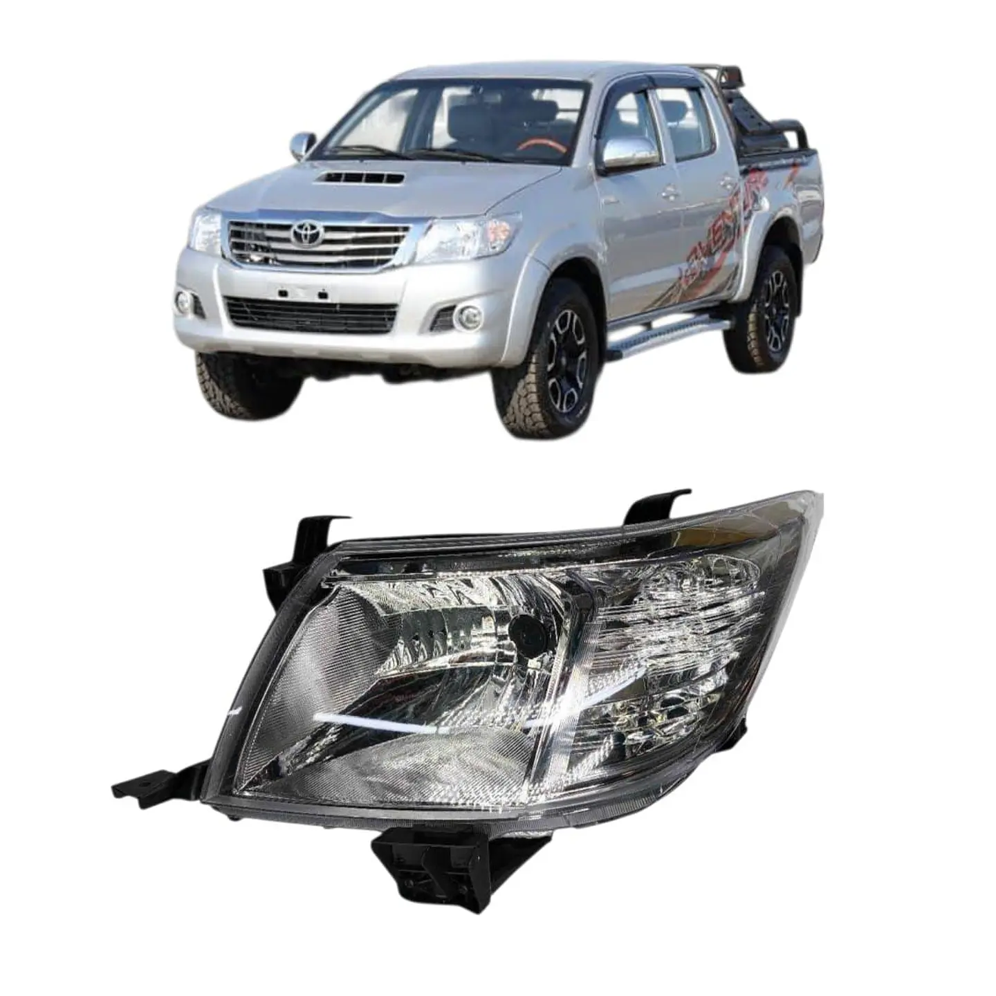 Foco Optico Delantero Izquierdo Toyota Hilux Vigo 2012-2015 1