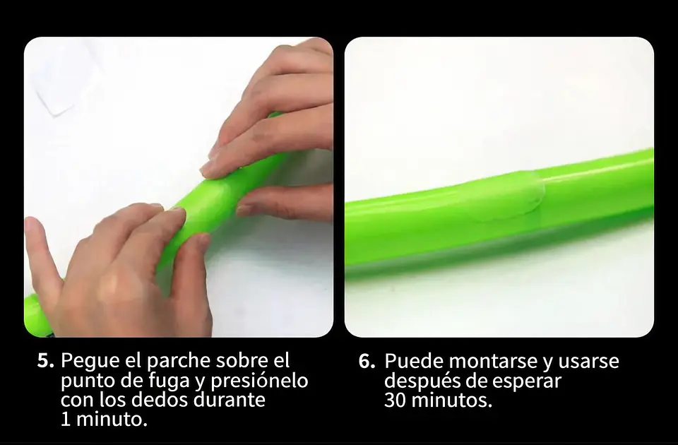 Kit Reparación Cámara TPU CYCLAMI 8 Parches Autoadhesivos 5