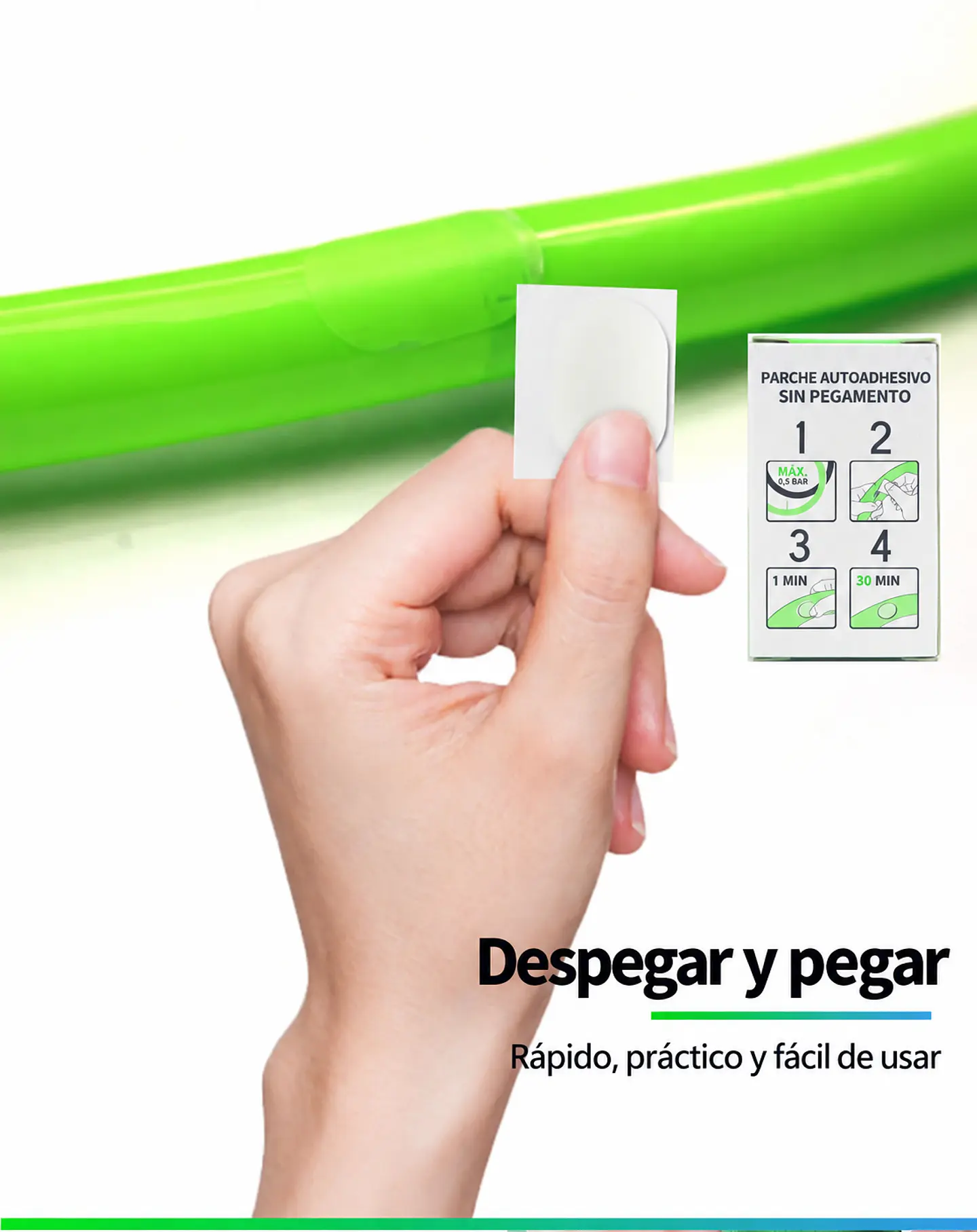 Kit Reparación Cámara TPU CYCLAMI 8 Parches Autoadhesivos 9