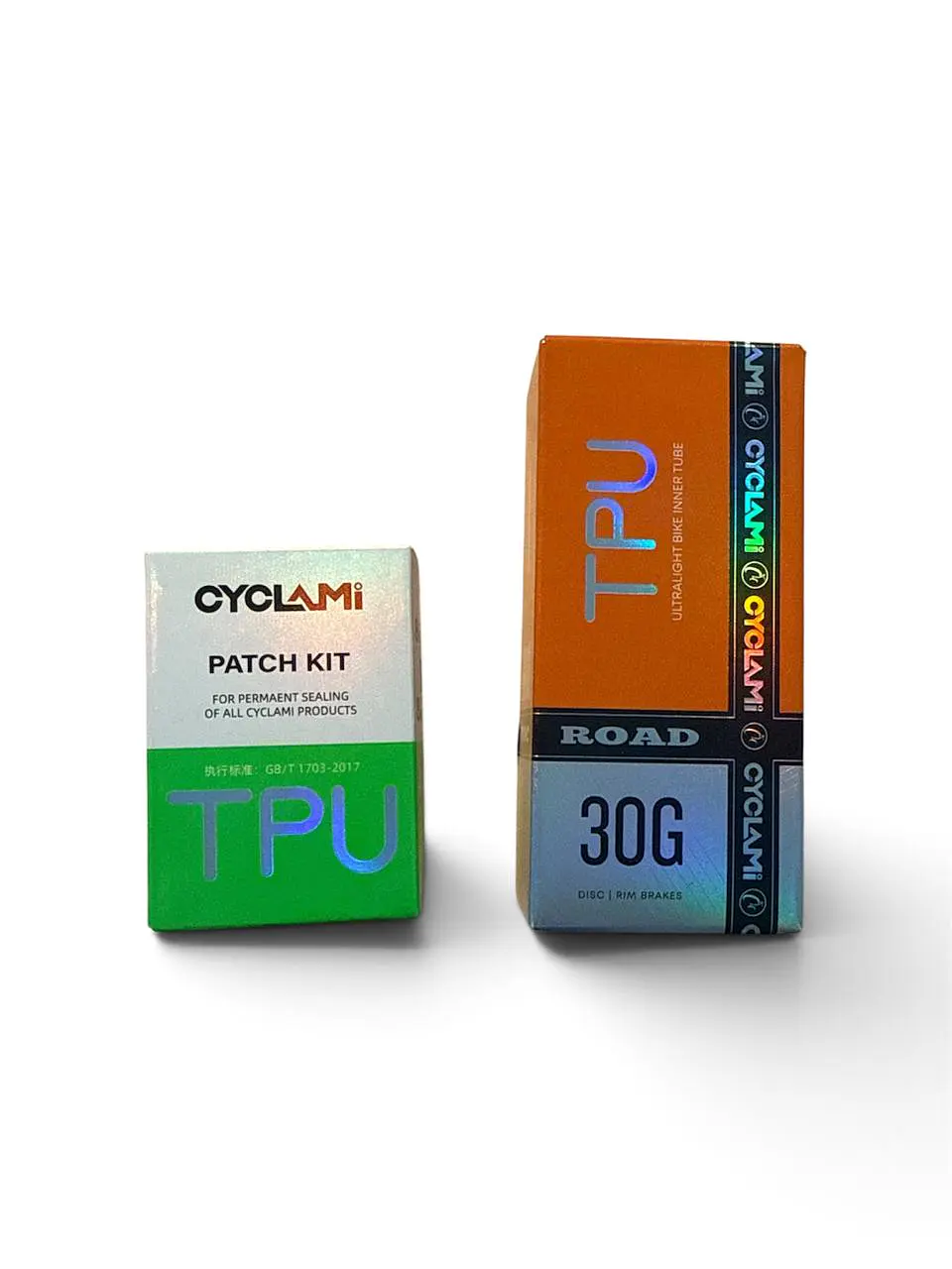Combo Cámara TPU 700x18-32C Presta 85mm + Parches 1