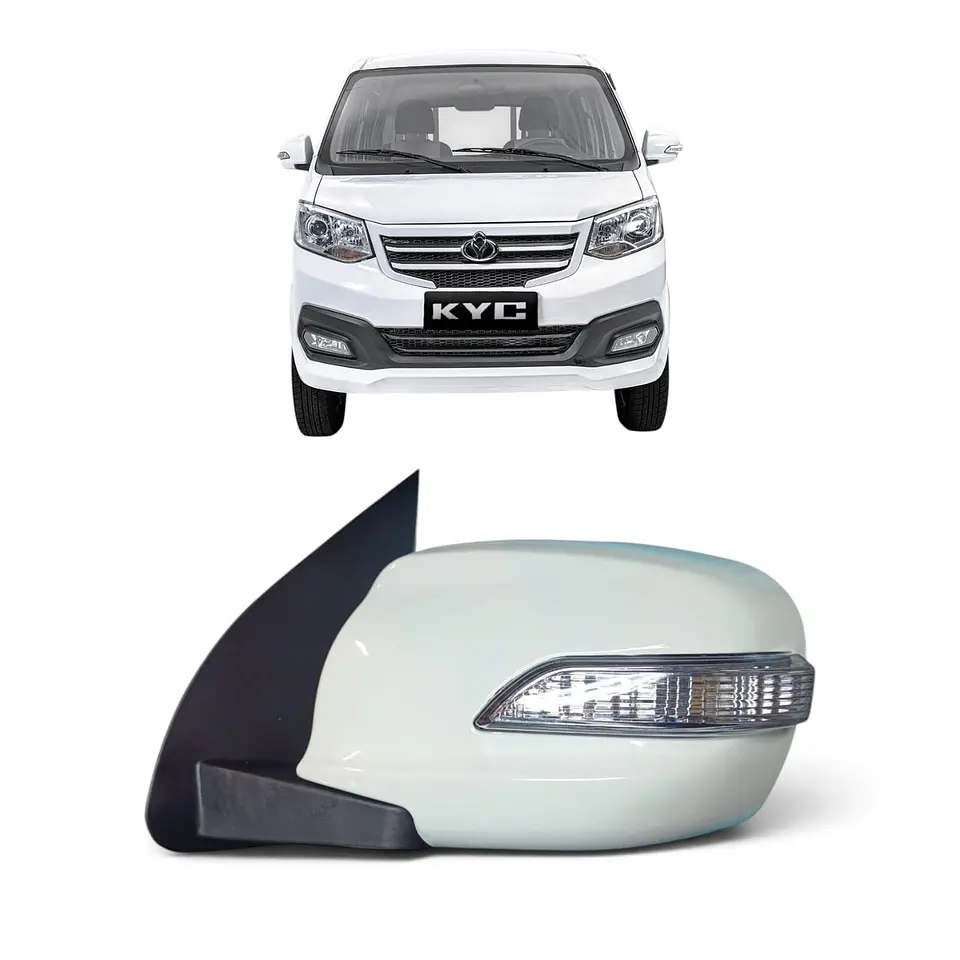 Espejo Retrovisor Kyc Gran Mamut T3 Blanco PILOTO 1