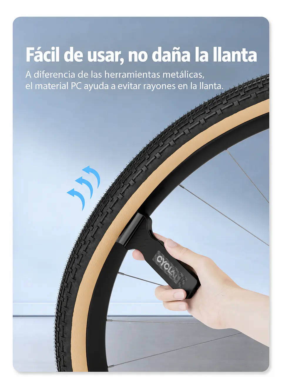 Desmontador de Neumáticos Función Desinflado Cyclami 2
