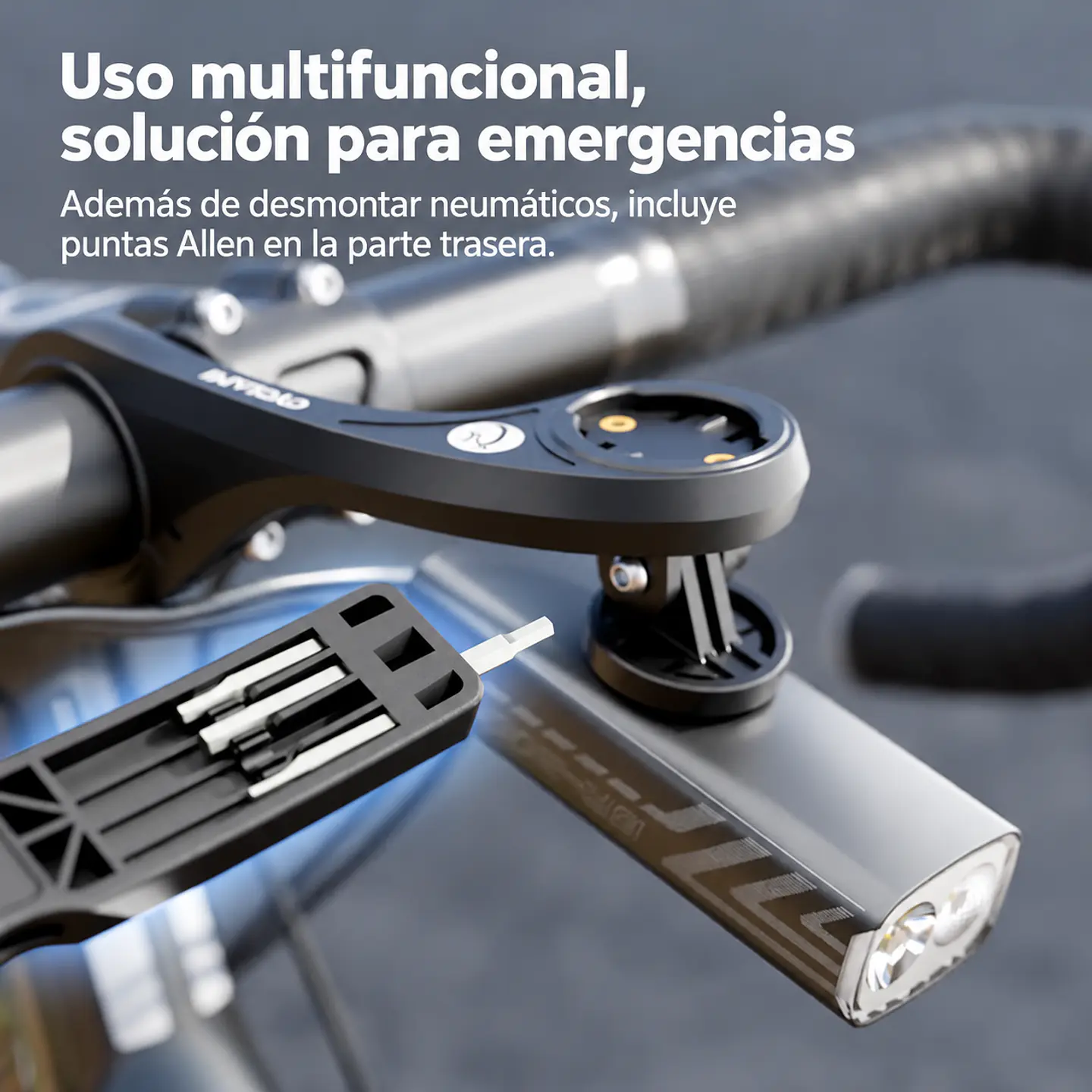 Kit Desmontador de Neumáticos CYCLAMI 4 Puntas Allen  6