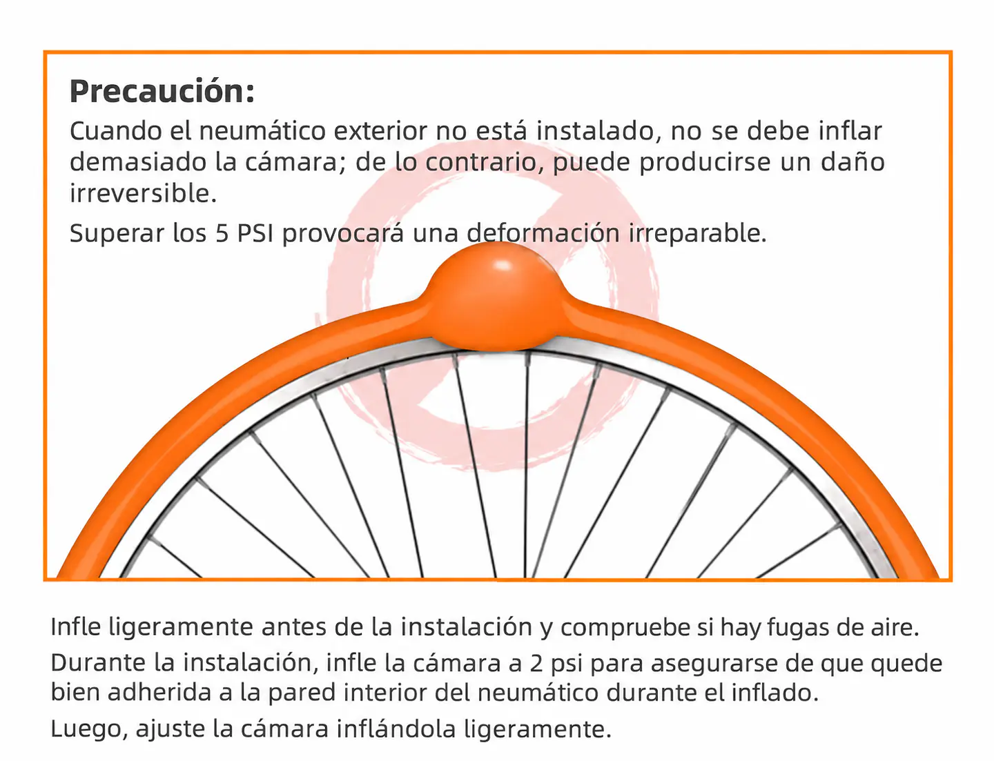 Cámara Bici TPU Gravel 700x32-47c 46g Presta Plástica 45mm 5