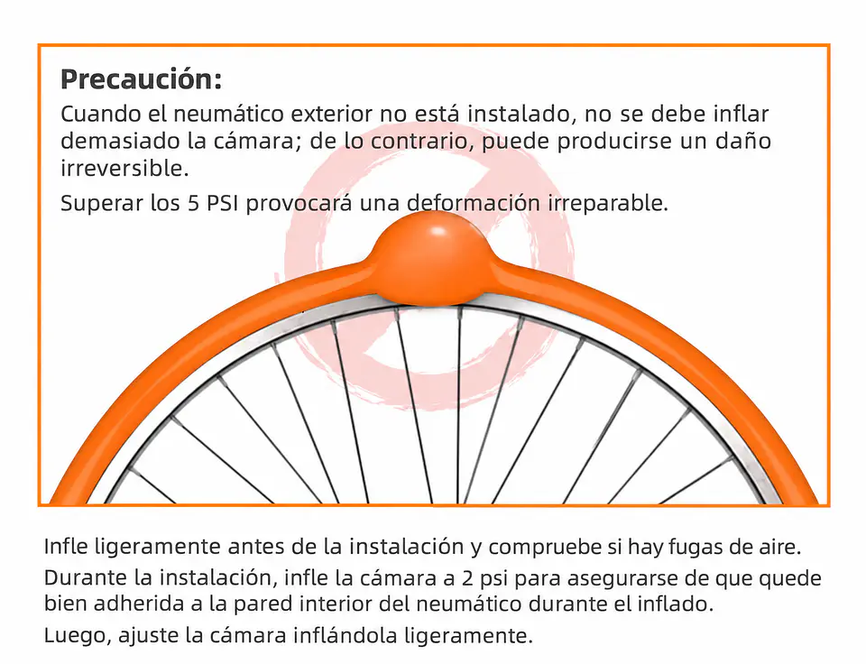 Cámara Bici TPU Gravel 700x32-47c 46g Presta Plástica 45mm 5
