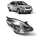 Optico Foco Delantero Derecho Nissan Versa N17 2012-2014 - Miniatura 1