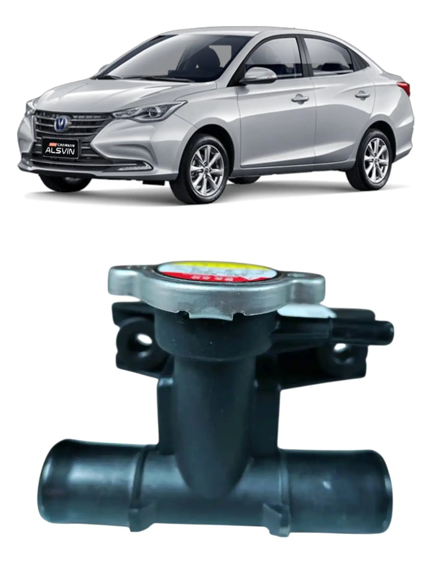 Tubo De Agua Radiador Con Tapa Changan Alsvin 1.4 1