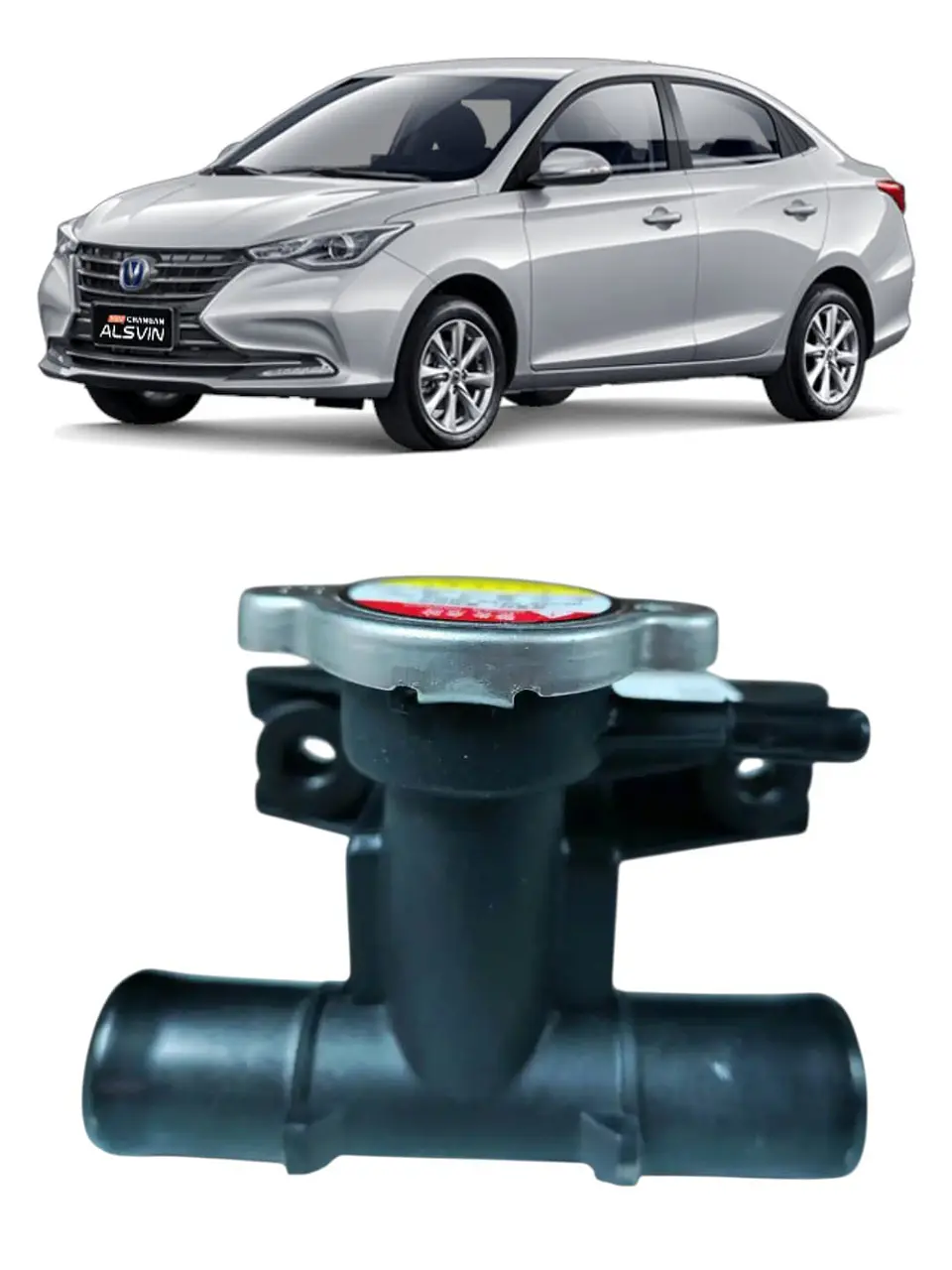 Tubo De Agua Radiador Con Tapa Changan Alsvin 1.4 1