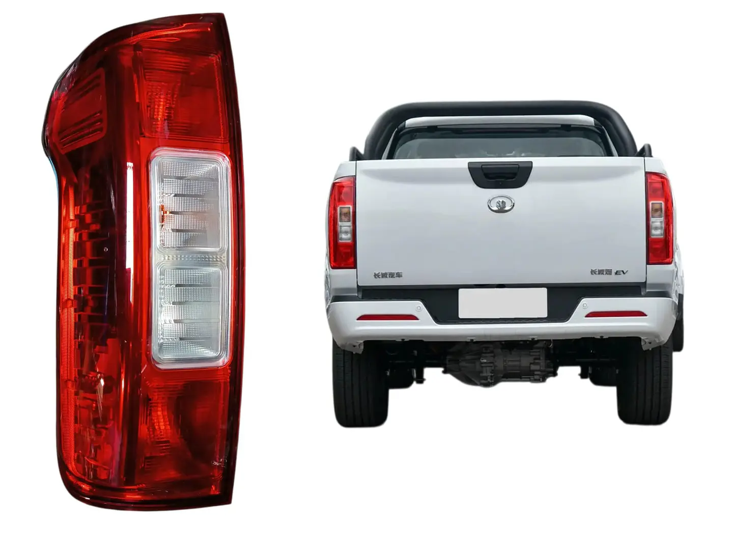 Farol Trasero Izquierdo GreatWall Poer 21-24 Rojo/blanco 1