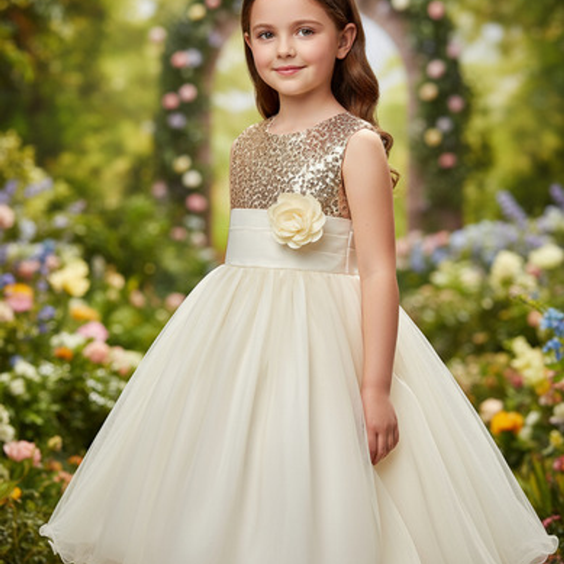 Vestido De Fiesta Niñas De 0 A 14 Años. 2