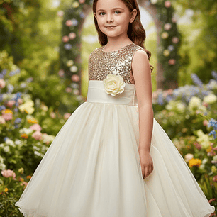 Vestido De Fiesta Niñas De 0 A 14 Años.