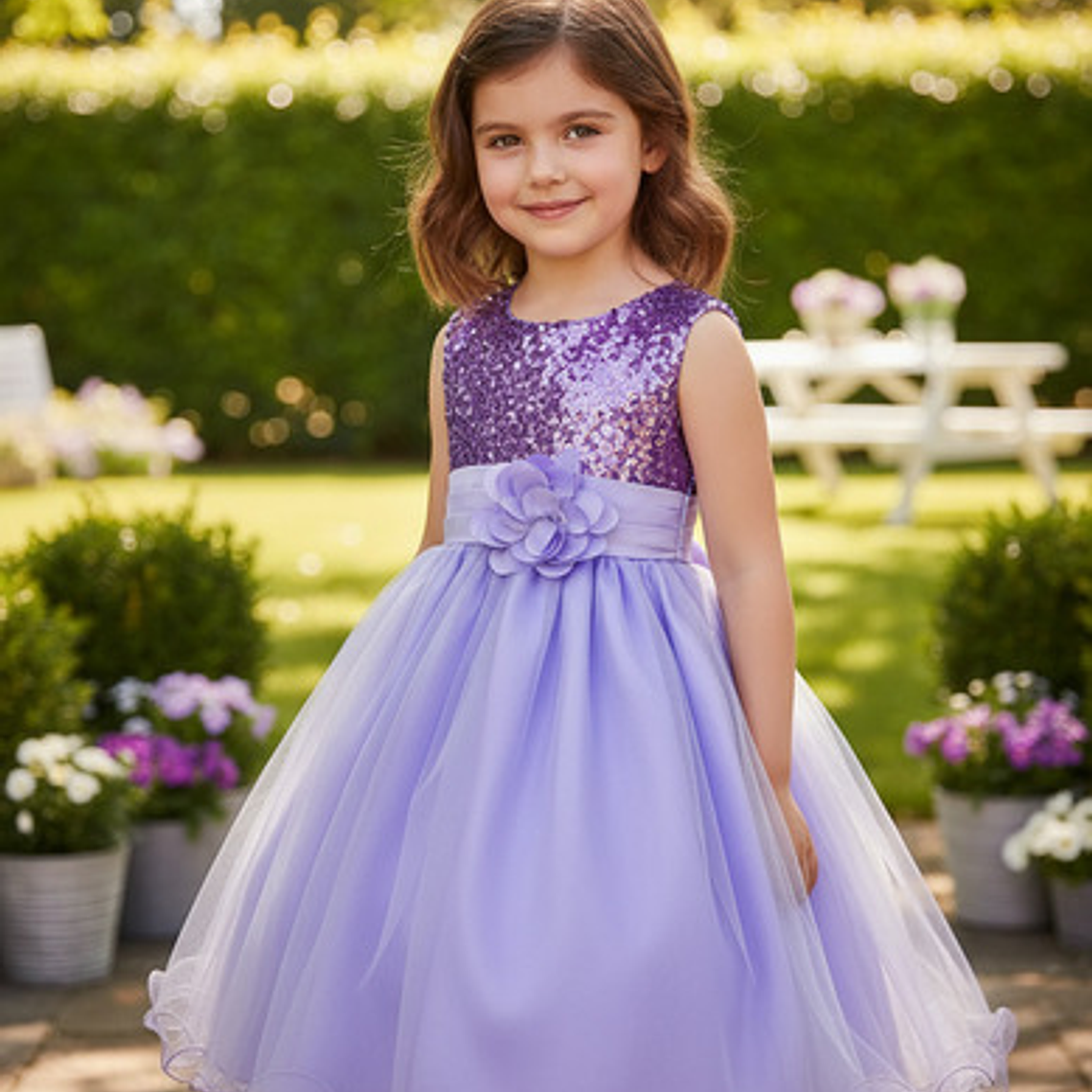 Vestido De Fiesta Niñas De 0 A 14 Años. 4