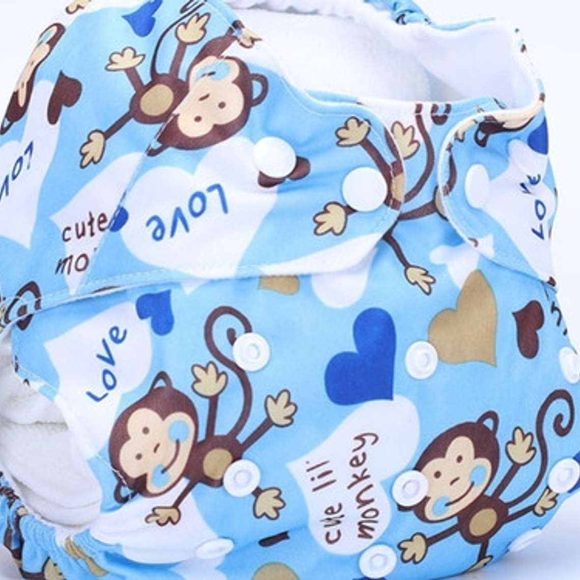 5 Pañales Ecológicos + 5 Insertos De Microfibra + Envio 3