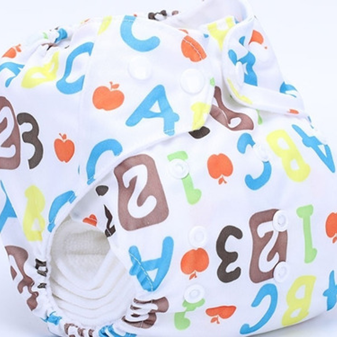 5 Pañales Ecológicos + 5 Insertos De Microfibra + Envio 10