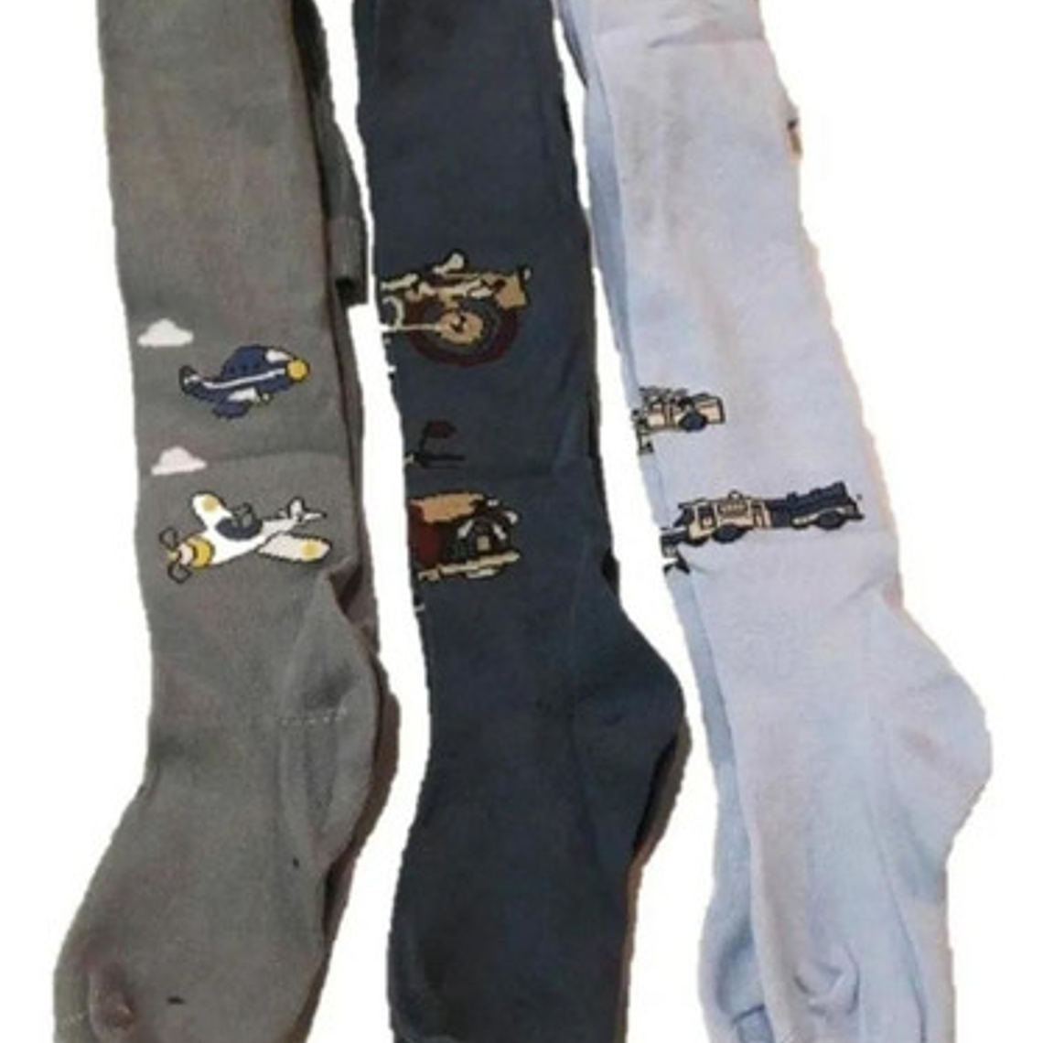 6 Pantys De Niño Talla 1 Año A 10 Años 3