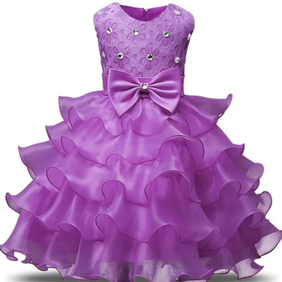 Vestido Bautizo Y Fiesta Bebe 3 Meses A 14 Años 4