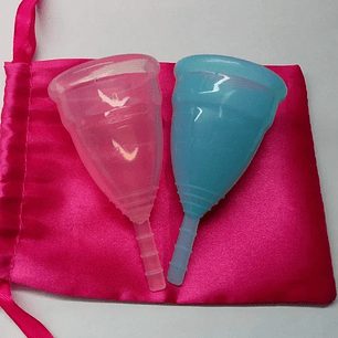 Pack Copa Menstrual (2 Unidades) + Vaso Esterilizador