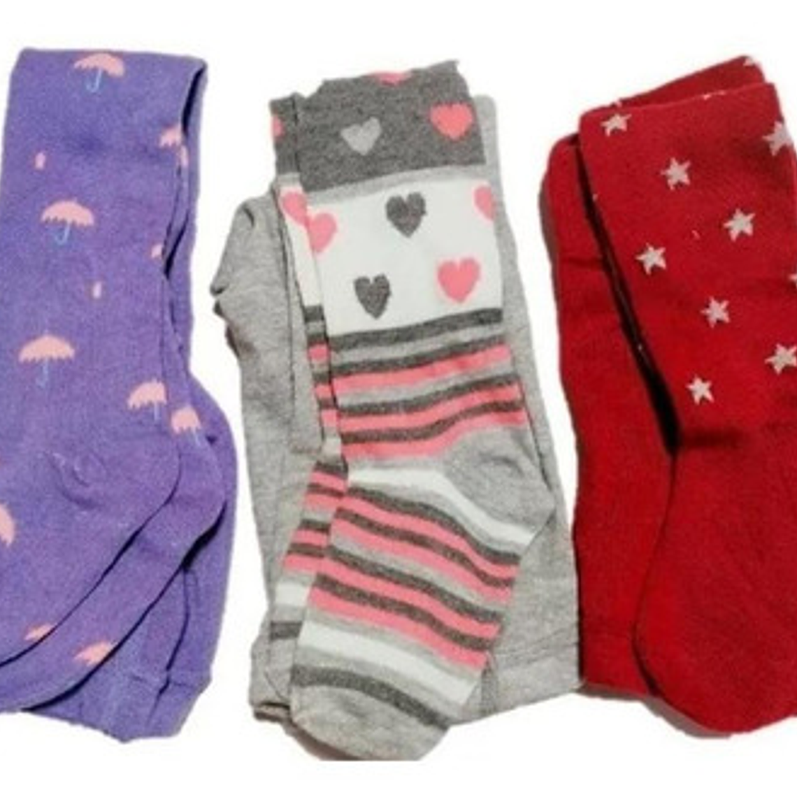 12 Pantys De Niña Talla 1 Año A Talla 10+envio 2