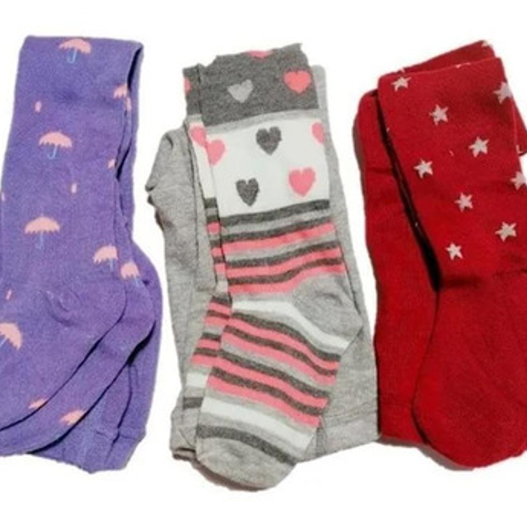 12 Pantys De Niña Talla 1 Año A Talla 10+envio 4