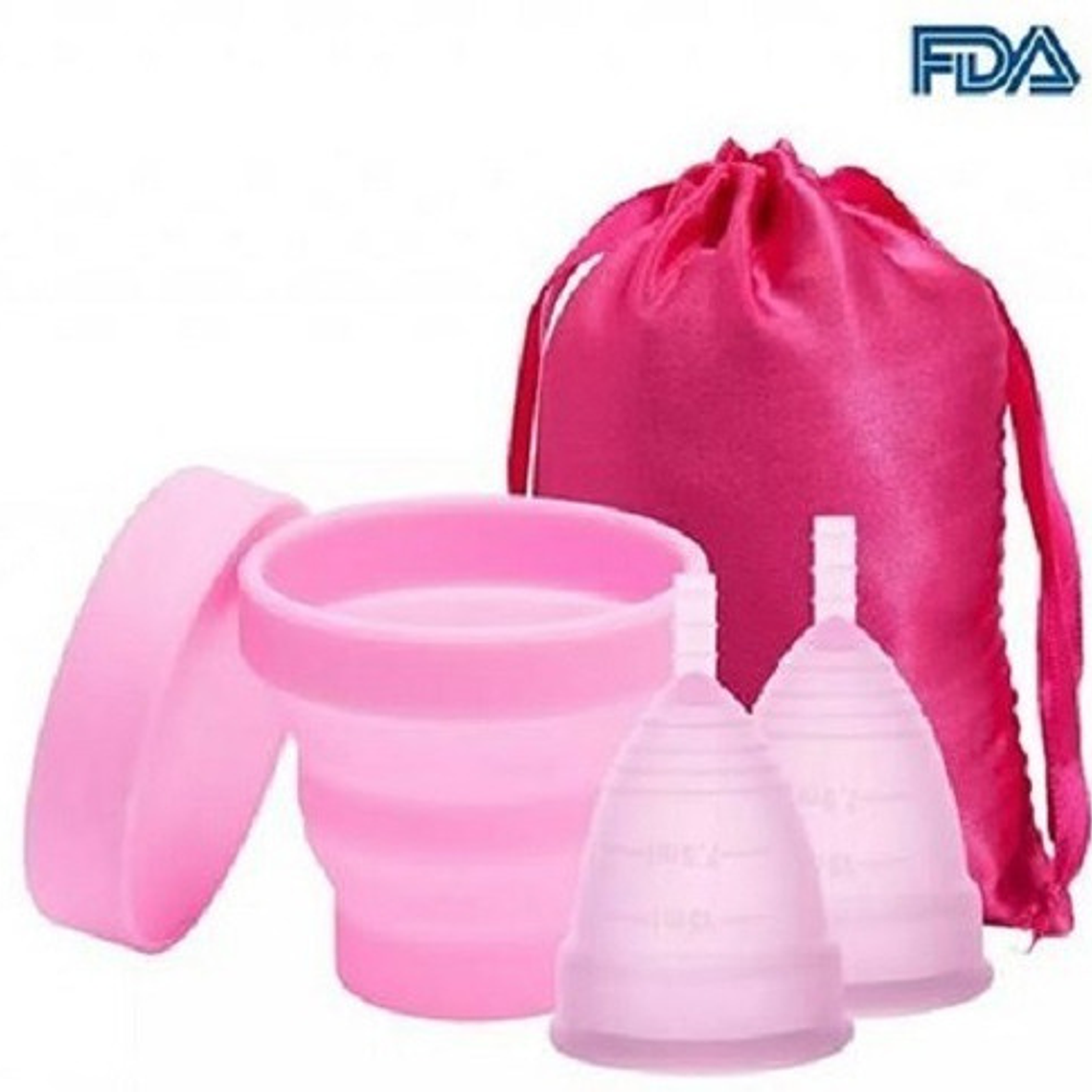 Copa Menstrual Aneer Original + Vaso Esterilizador 3