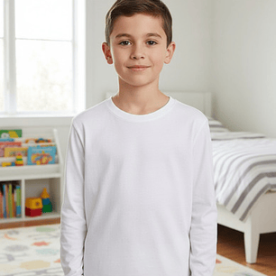 Camiseta De Niño 100% Algodón Tallas 4,6,8,10,12