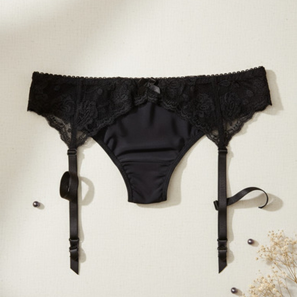 Sexy Portaligas+ Panties Liga Con Silicona Antideslizante 9