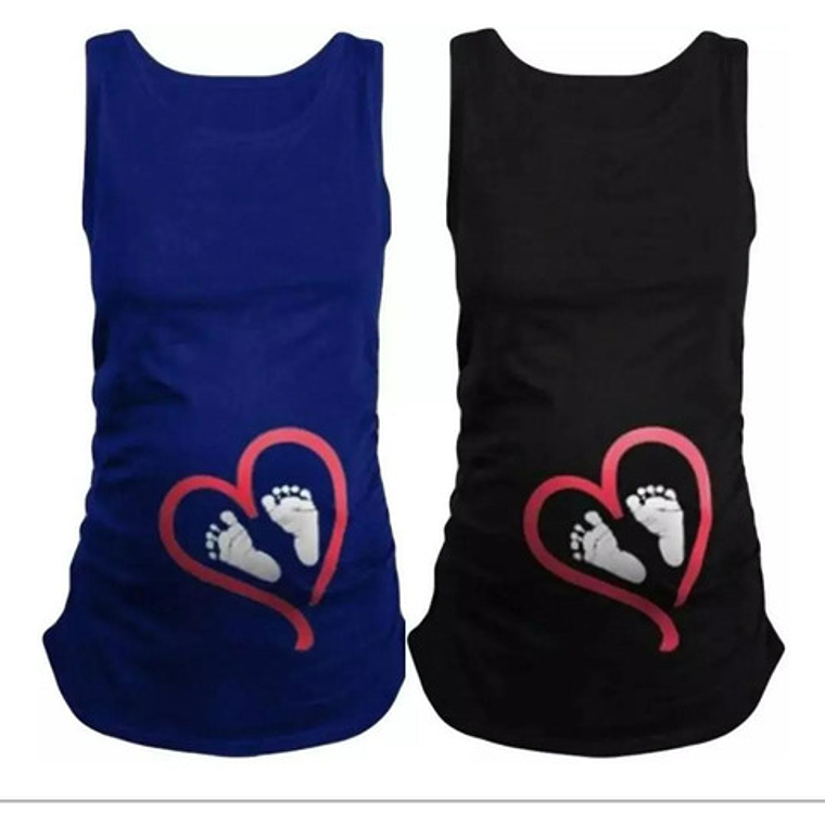 Polera Maternal ( Variedad De Colores Y Tallas) 2