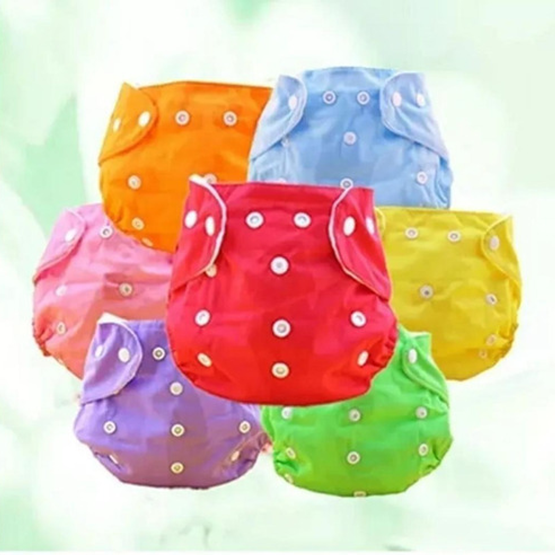 1 Pañal Ecologico+ 1 Inserto Bamboo 5 Capas Impermeable 3