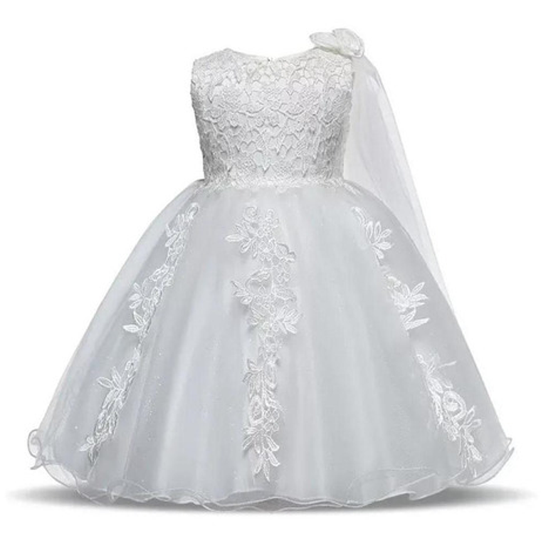Vestido Bautizo Novia 0 Meses A 24 Meses 1
