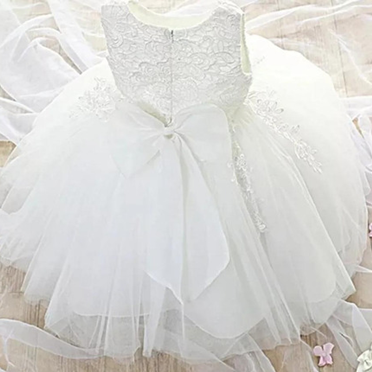 Vestido Bautizo Novia 0 Meses A 24 Meses 8