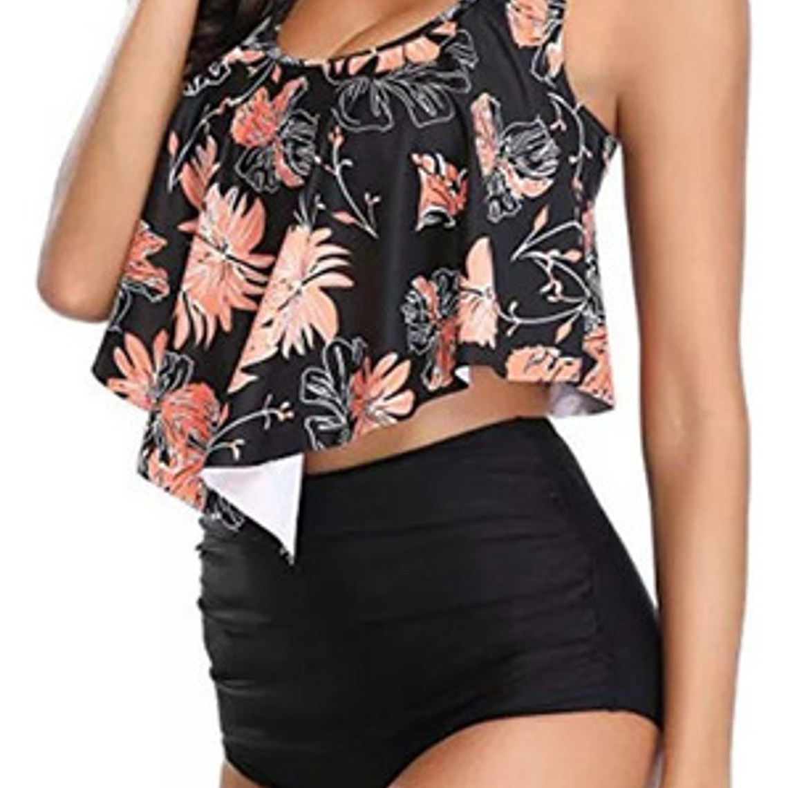 Bikini Alto En Punta Damasco 3